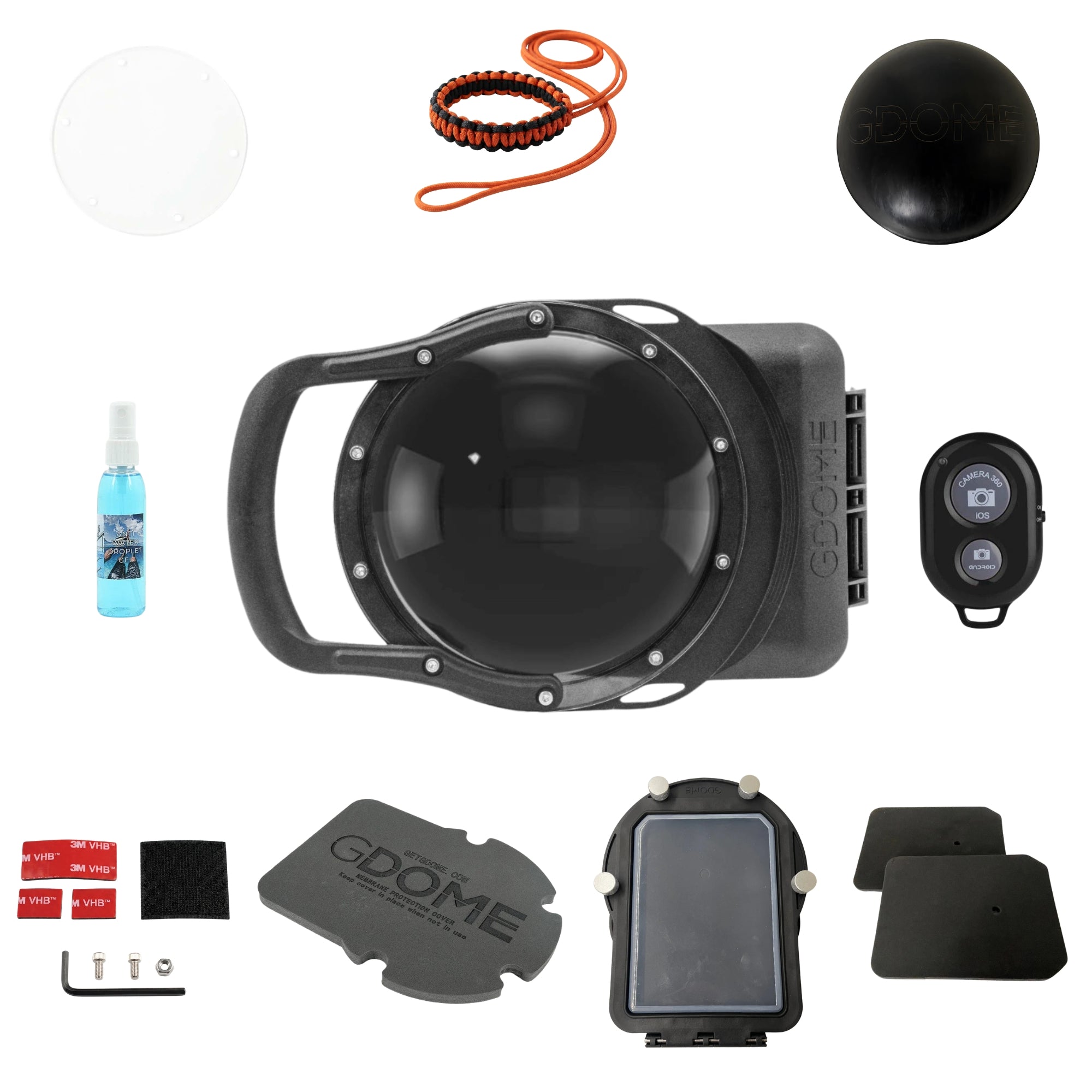GDome Mobile Universal Dome Lens Water Housing