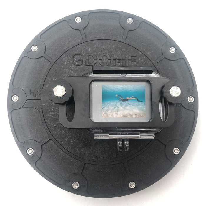 The Worlds first Dome Port Housing for the GoPro HERO 8 Black