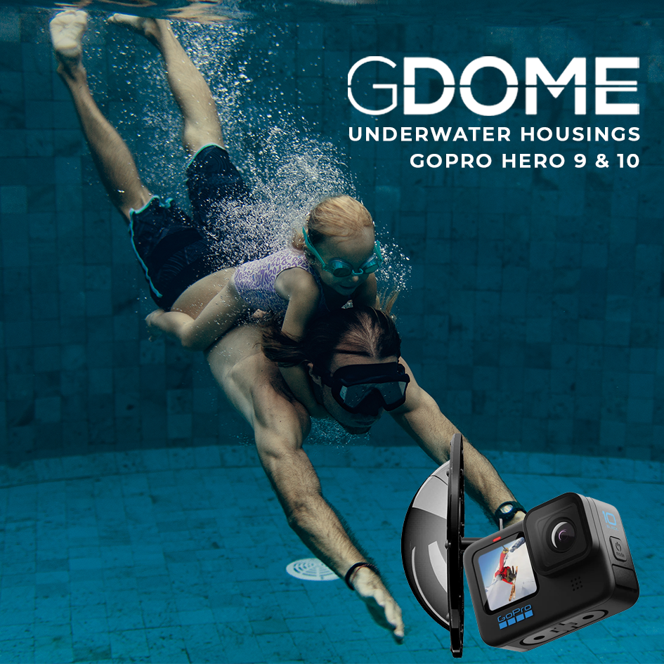 Dome Housing / Case for the GoPro Hero MAX 360 Camera — GDome