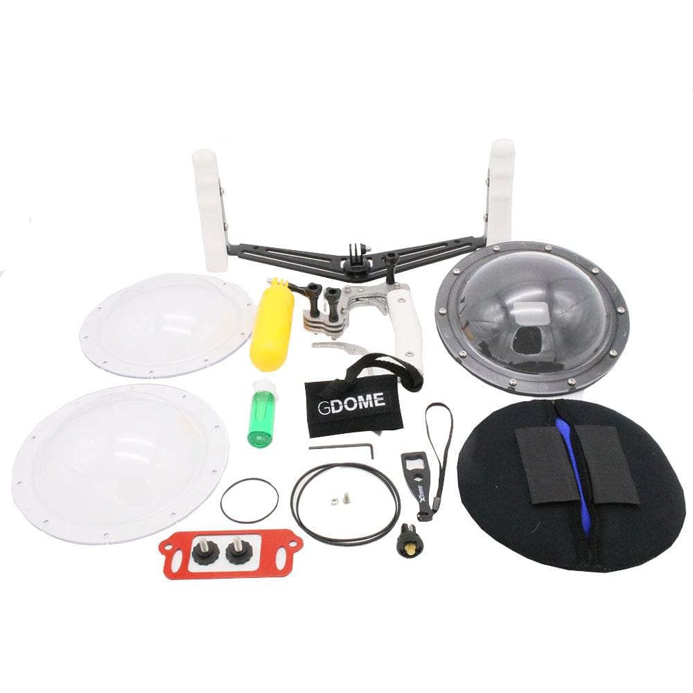 Buy spares and accessories for your GDome GoPro Dome Housing get seals lenses dive trays and more