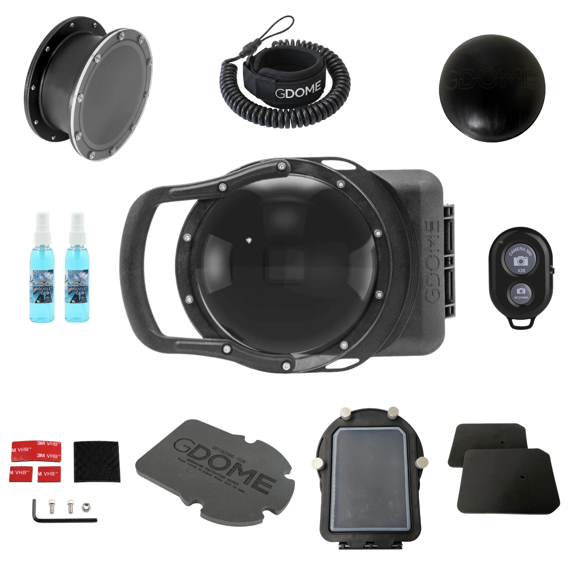 GDome Mobile Universal Dome Lens Water Housing