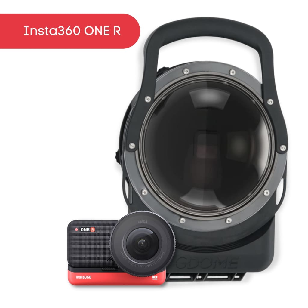 Dome Housing / Case for the Insta360 One R — GDome