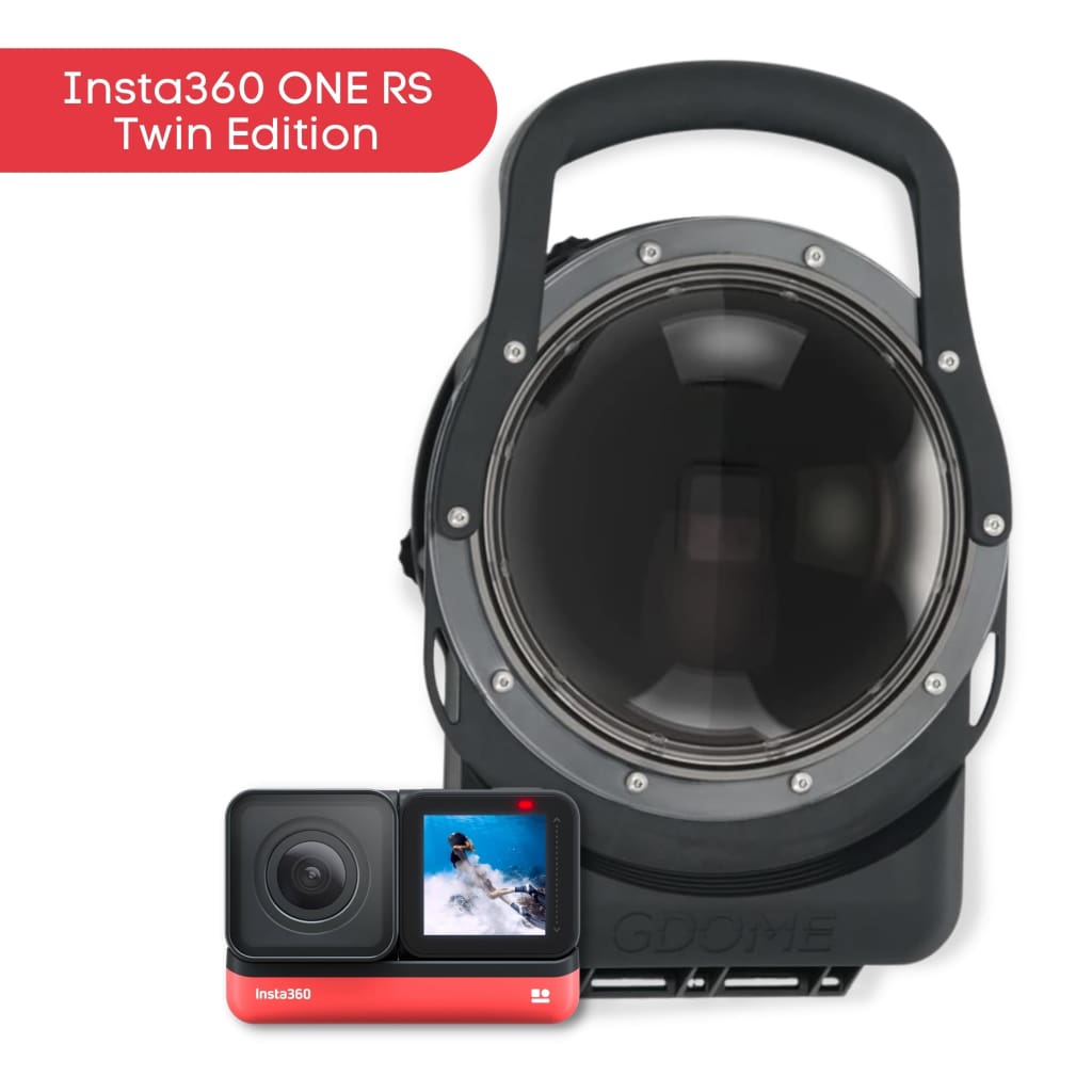 Insta360 One RS Twin Edition Dome Housing: GDome