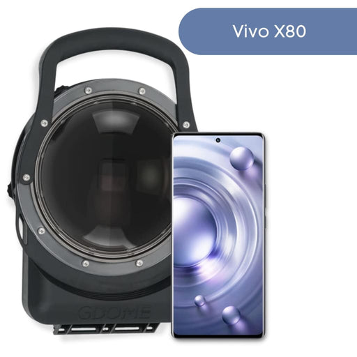 V2 PRO Edition Waterproof Dome Case for Vivo X80